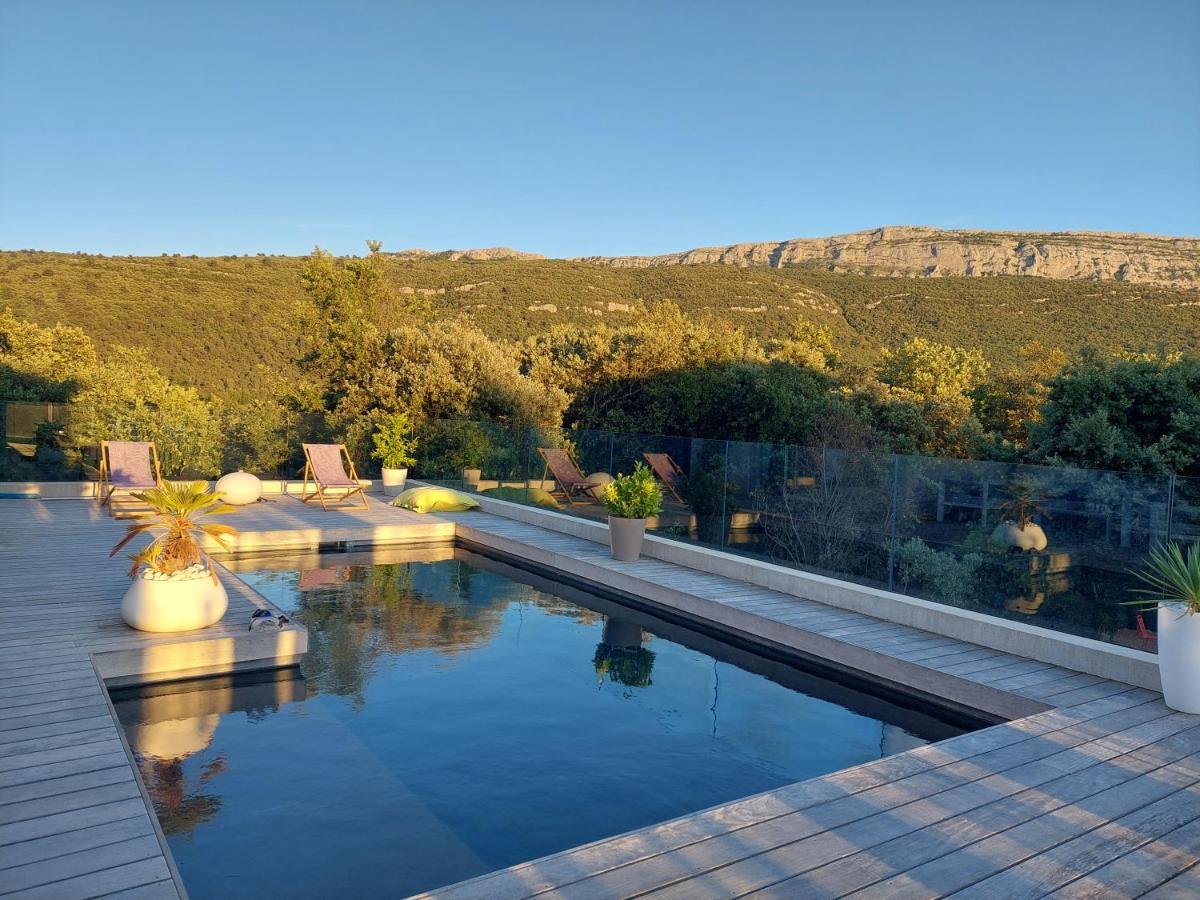 Magnifique Suite Familiale Nans les Pins Bagian luar foto